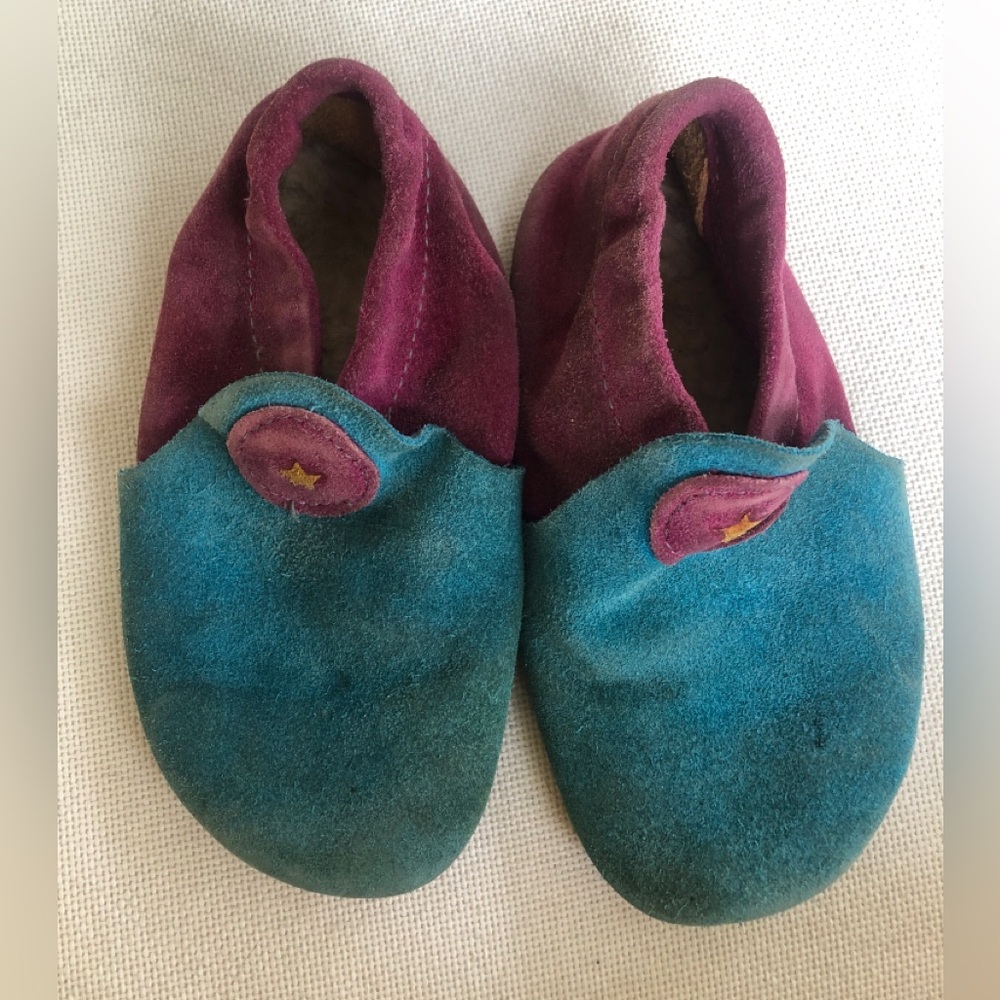Amazing leather barefoot shoes with wool insole